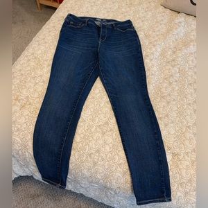 Old Navy dark skinny jeans